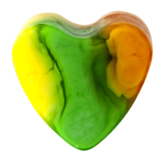 savon  glycerine coeur ananas