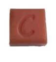 savon lettre C