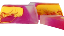savon tranché fleur de lotus