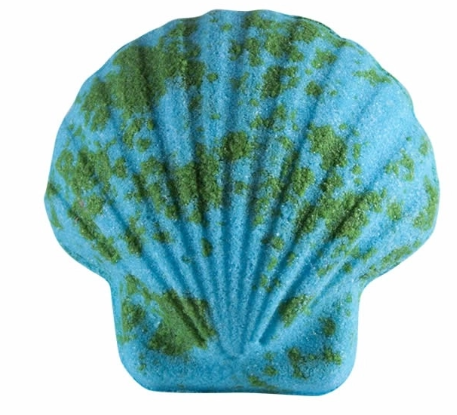 bombe de bain coquillage fraicheur d'été