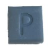 savon lettre P