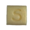 savon lettre S