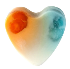 savon glycerine coeur "sunlight"