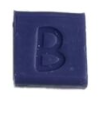 savon lettre B