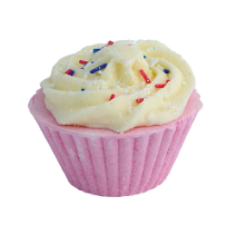 fondant cupcake cerise