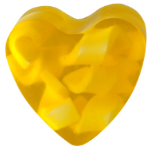 savon glycerine coeur charme