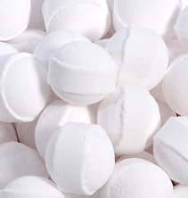 mini bombe de bain coco