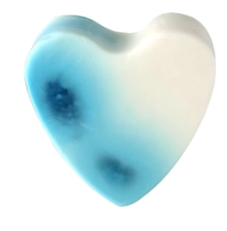 savon glycérine coeur discret fresh