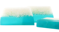 savon tranché fleur de coton