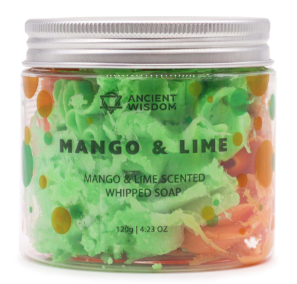 savon creme fouettée mangue & citron vert