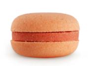 macaron de bain pamplemousse