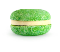macaron de bain pomme