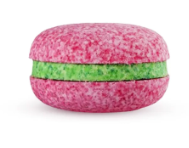 macaron de bain raisin