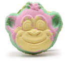 bombe de bain singe