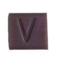 savon lettre v